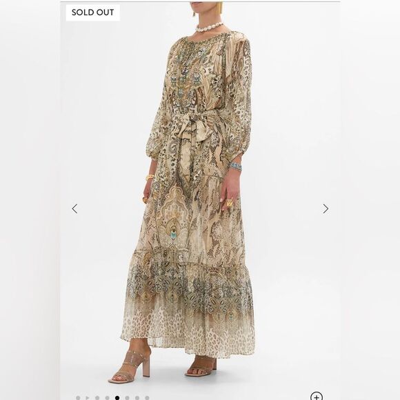 11 NWOT CAMILLA Long Sleeve Oversized Silk Peasant Dress
The Throne Room - Picture 1 of 12